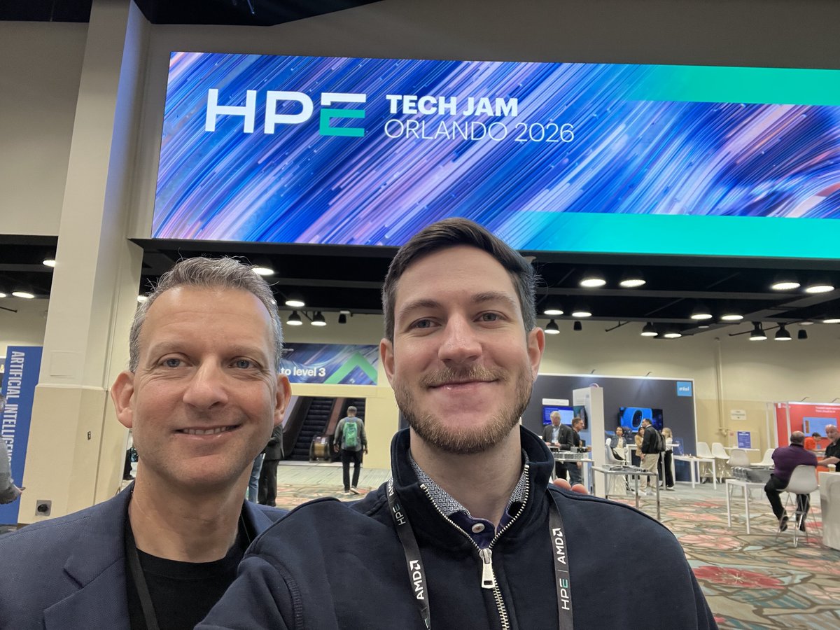 clearmlapp's tweet photo. Excited to be in Orlando this week for #HPETechJam 2026 sponsoring and presenting as an HPE technology partner.
With thousands of presales engineers and partners from across the globe, Tech Jam is one of the best events to go deep on the technology shaping enterprise AI infrastructure and agentic AI.
If you're here, come find us, we'd love to chat.
#HPETechJam #AI #AIInfrastructure #AgenticAI