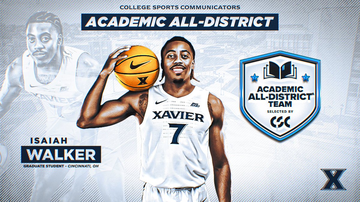 ⚔️ | Congratulations to Isaiah Walker on being named to the CSC Academic All-District® Team!

✍️ | bit.ly/4sbo03v

#LetsGoX