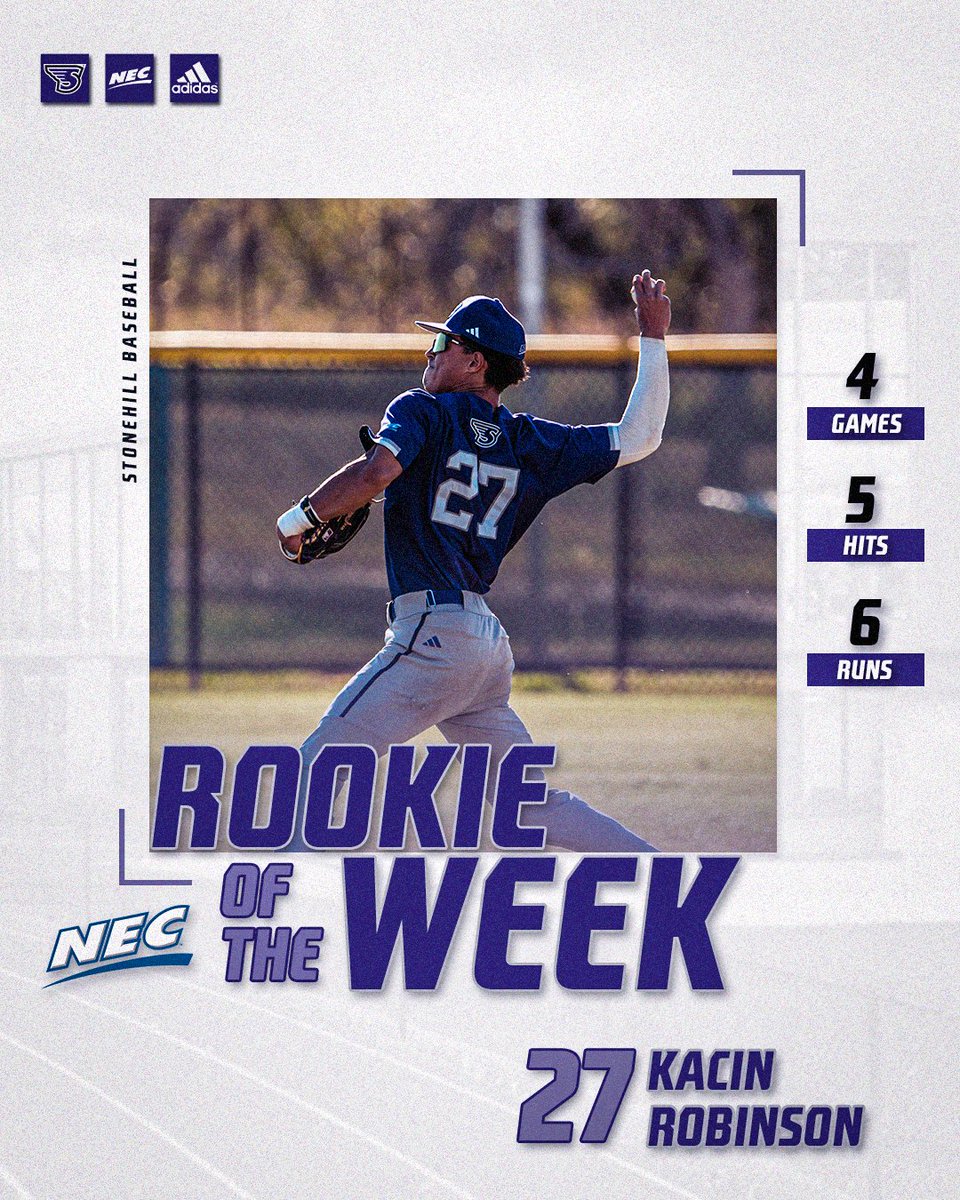 Stonehill Baseball tweet media