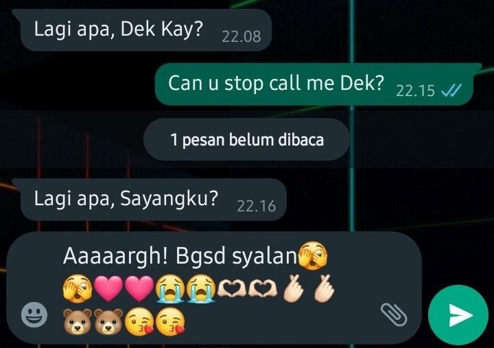 _afterpartyguy's tweet photo. ch 5 mereka chattan sepanjang malam sampai begadang tuh berdua, maaf2an dah intinya baikan mereka berdua tuh besoknya si kayana ketemuan sama pacarnya (elon) dan si elon keliatan khawatir karena kayana ini kurang tidur (bonus pic chattan kayana dengan mayted) https://t.co/9i4XgAGmjt