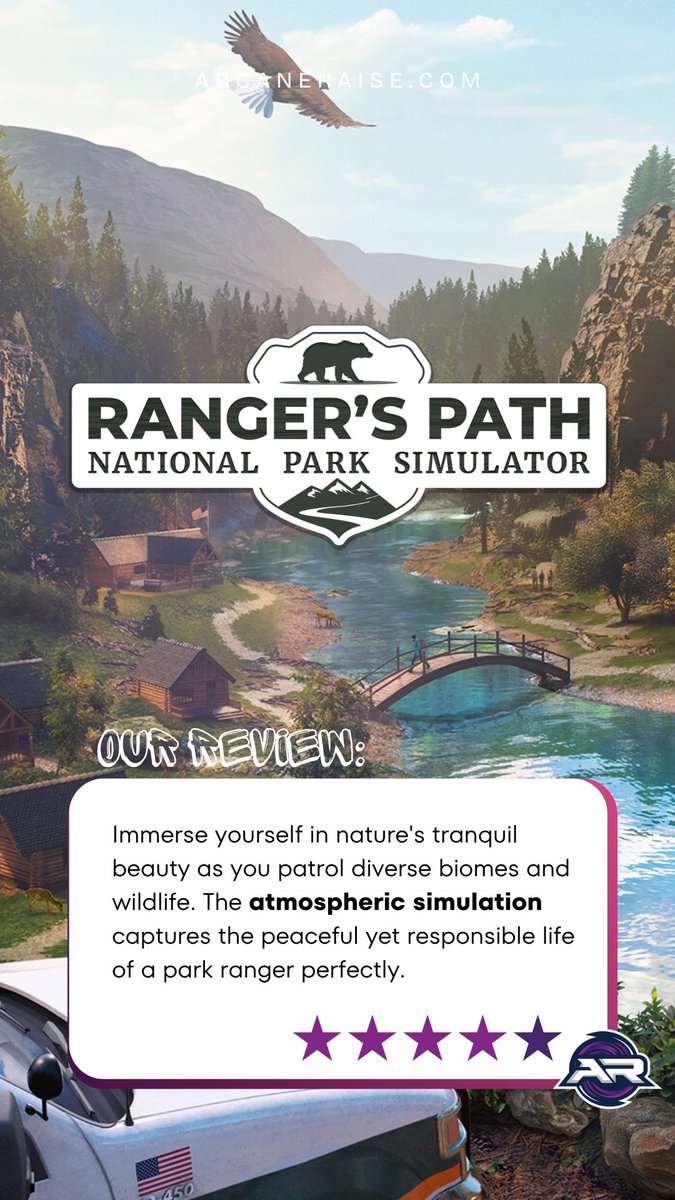 ArcaneRaise's tweet photo. A refreshing take on simulation gaming that puts you in ranger boots. Handle permits, maintain trails, and respond to park emergencies across diverse biomes with realistic animal behaviors.
👉 Get it here: https://t.co/KhlAmUphz6
@RangersPathGame @astragon_games #RangersPath https://t.co/o5XACMNhvk