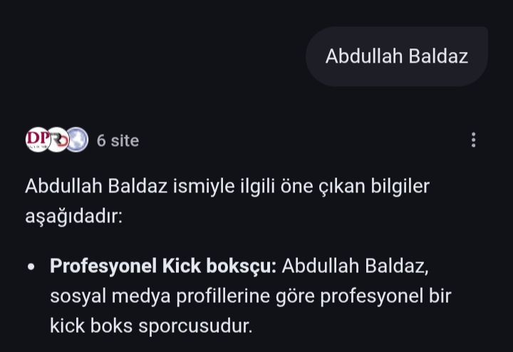 Yapay zeka bile  ayık bize, sen hala neyin tribindesin :)...