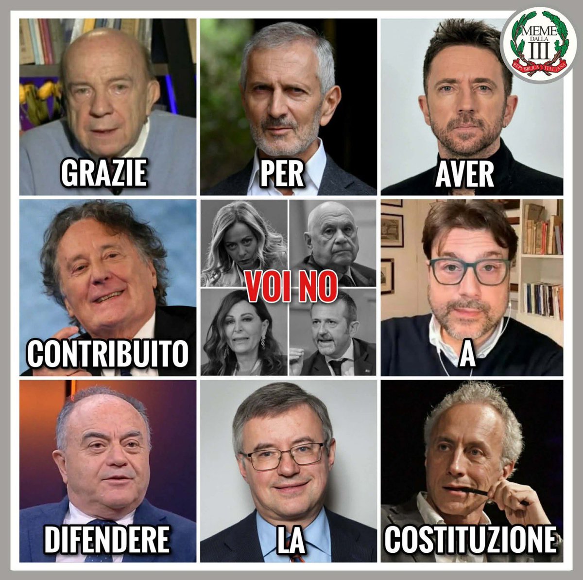 MemeTerzaRep's tweet photo. In una sola parola: GRAZIE
.
.
.
#meme #referendum #politicaitaliana #italianpolitics https://t.co/LVSbne3Xzc