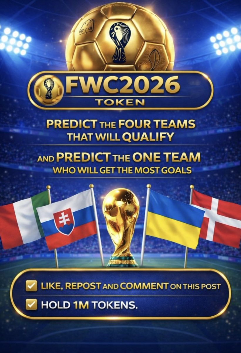 FWC26 MEME COIN tweet media