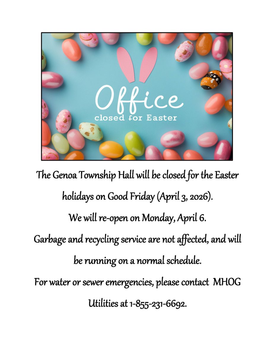 Genoa Township tweet media