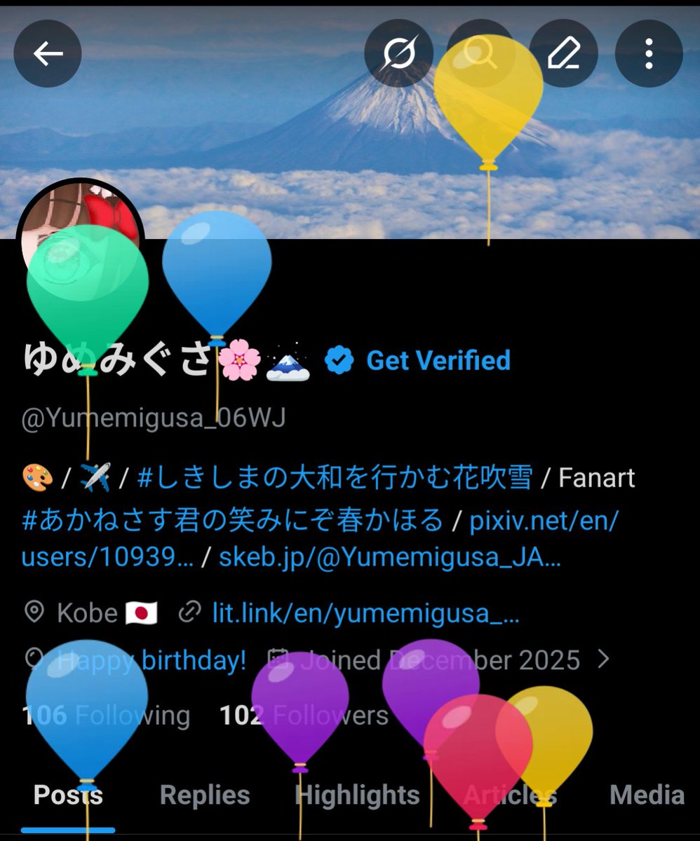 ゆめみぐさ🌸🗻 tweet media