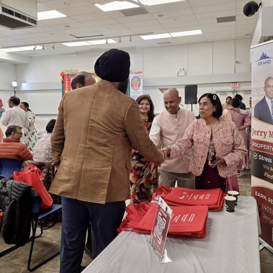 AmanpreetSGill's tweet image. Happy Holi! 

Great to celebrate with my fellow MPs @jasrajshallan and the Calgary Telangana Association. A day full of colour, joy, and community!

#skyviewyyc #yycevents #communitymatters