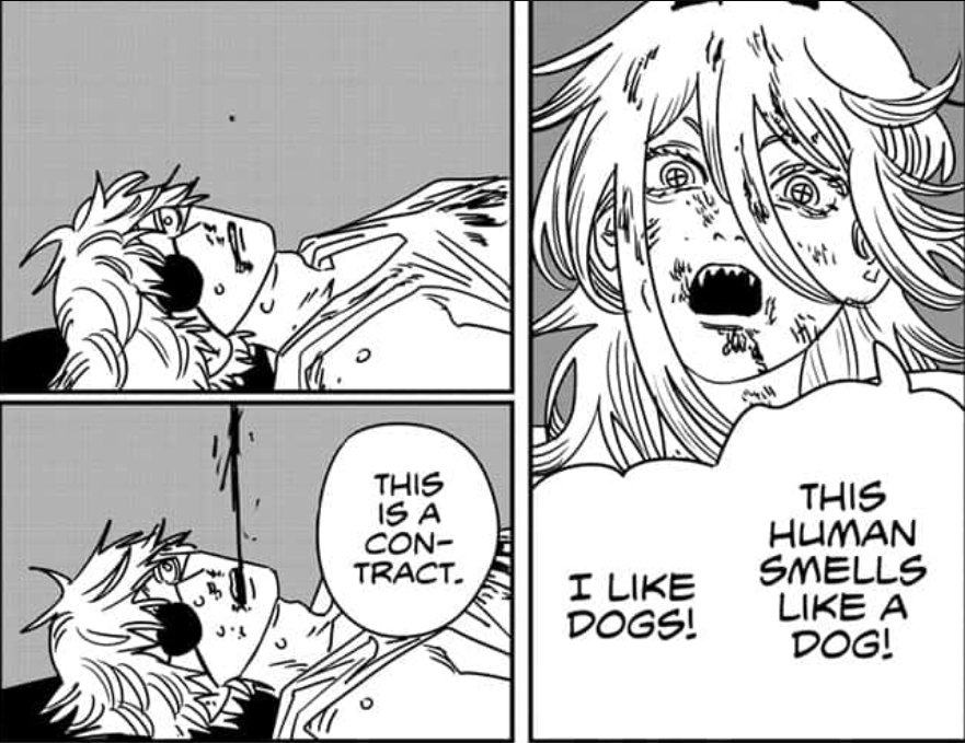 Chainsaw Man Thoughts ⛓️🪚🧍‍♂️💭 tweet media