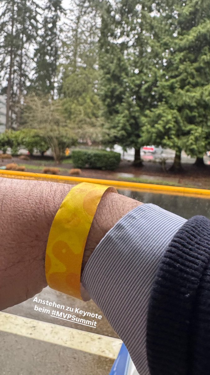 TKarafilov's tweet photo. Heute Regen in Redmond beim #MVPSummit 2026 - freue mich auf die Keynote! https://t.co/yRj7eVpq38