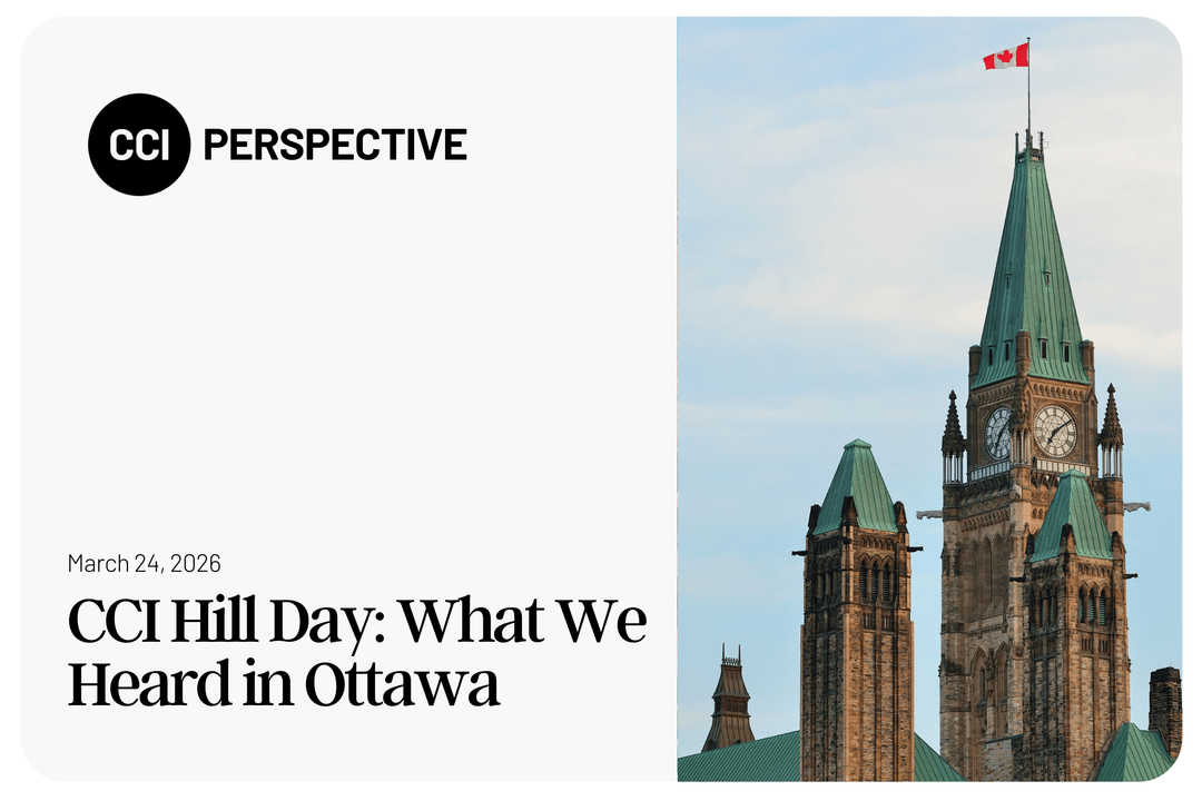 CCI brought Canadian innovators to Ottawa for a full day of meetings with federal decision makers.

In this new perspective, <a href="/DanielWPerry1/">Daniel Perry</a> unpacks what CCI heard across procurement, defence, economic security, exports, and digital modernization. 

canadianinnovators.org/content/cci-hi…