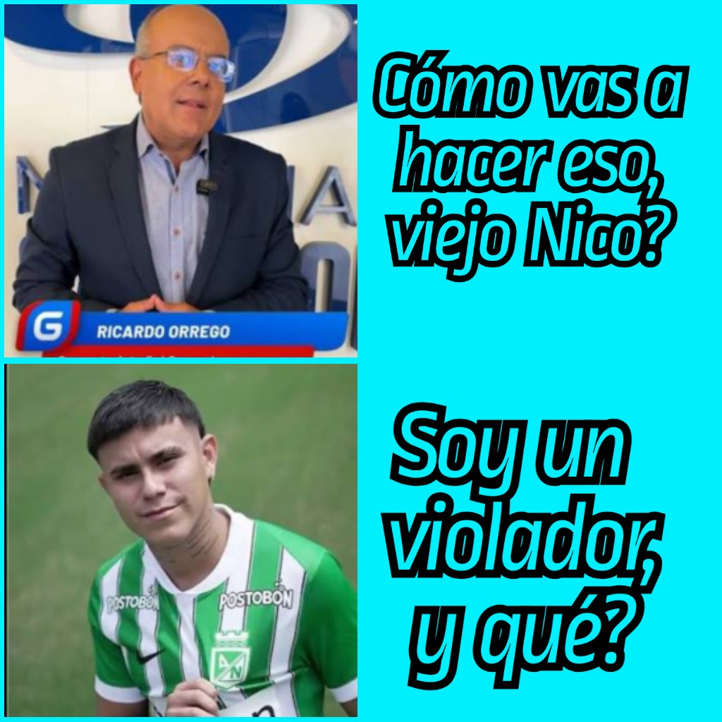jgarcia7144's tweet photo. Mientras tanto Ricardo Orrego, recriminando a Nicolás Rodríguez, y le dice "nooo eso no se hace manito"
#RicardoOrrego
#NicolasRodriguez
#WinSport
#Colombia
#Nacional
#SaqueLargo
#WinNoticias
#Caracol
#JorgeAlfredoVargas https://t.co/d2RHsk5tgZ