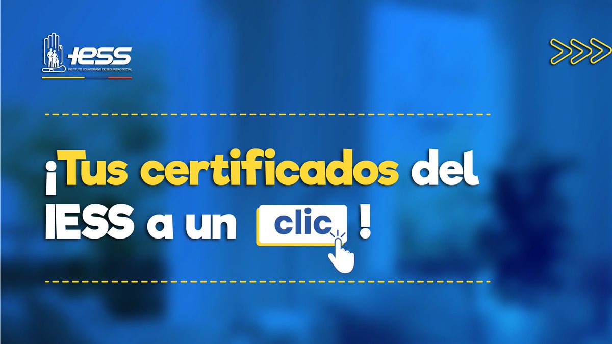 IESSec's tweet photo. 📄 ¡Tus certificados del #IESS están a un clic!

✅ Rápido
🔒 Seguro
🚫 Evita las filas innecesarias

#IESSenLínea 🧑‍💻 https://t.co/Vx1XNSJPj7