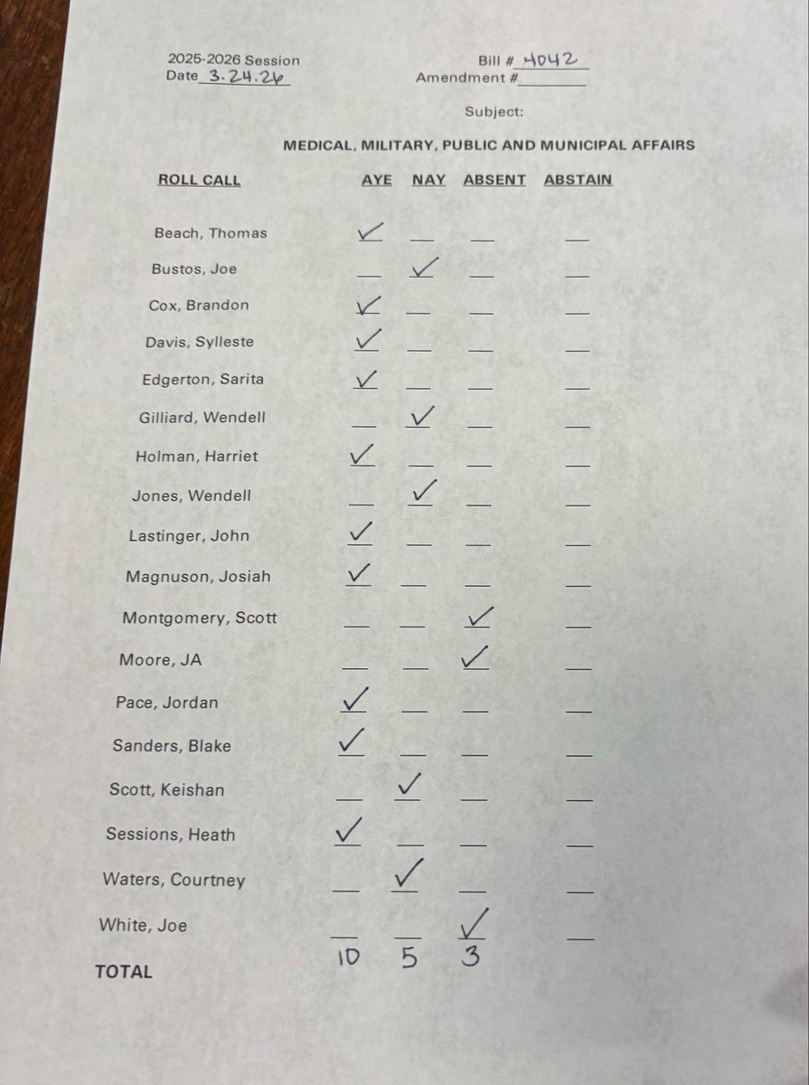 Rep. Thomas Beach tweet media