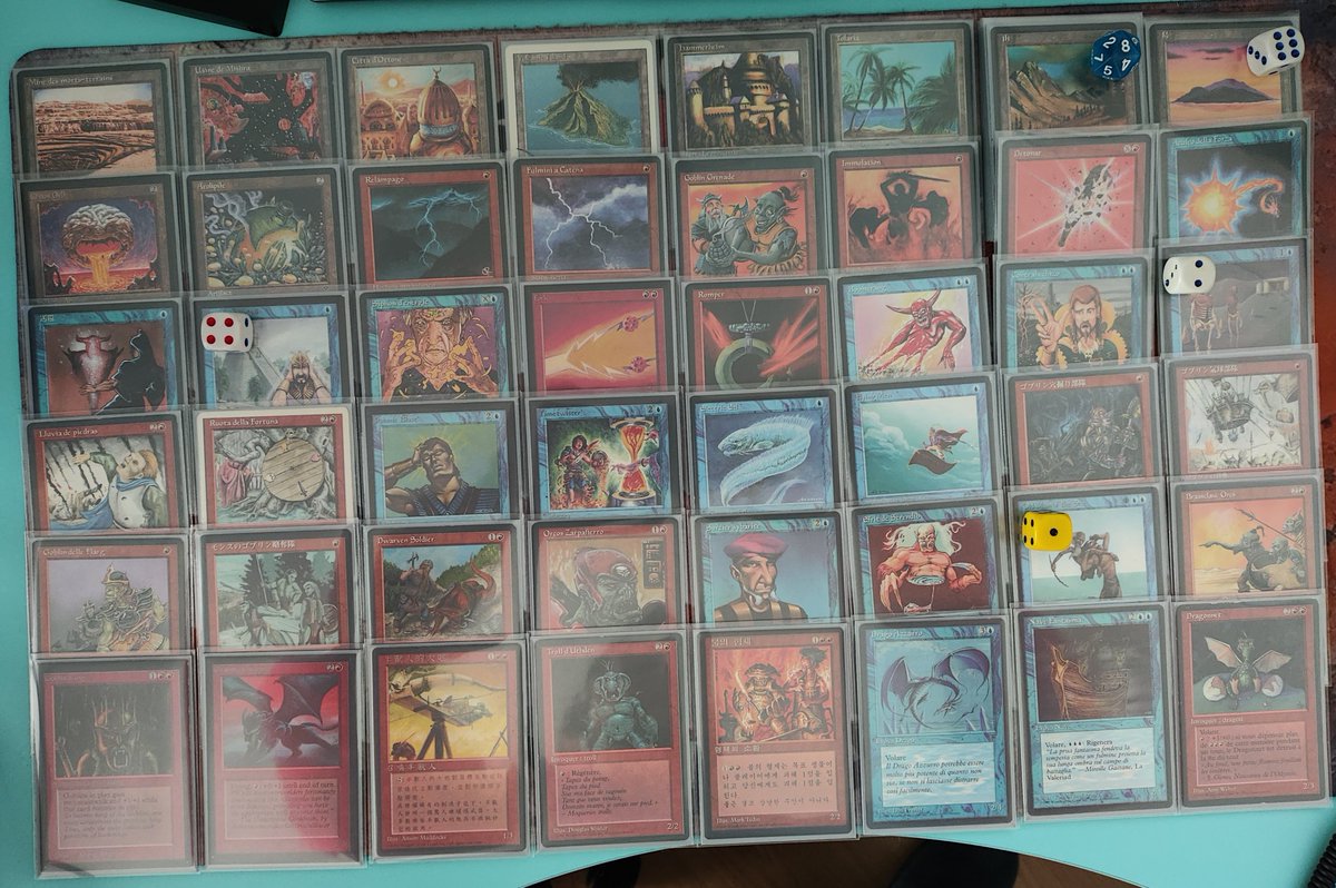 Bueno está es la culpable de mi segundo reinado en OS 7P en <a href="/FullTappedMTG/">FullTapped</a> una UR Aggro, la idea es sencilla, bichos de curva baja, hechizos que nos dan tempo, mucho daño directo y los draw 7 para divertirse a la ruleta, con la tontería voy 10-0 con este arquetipo 😵‍💫 #mtg9394