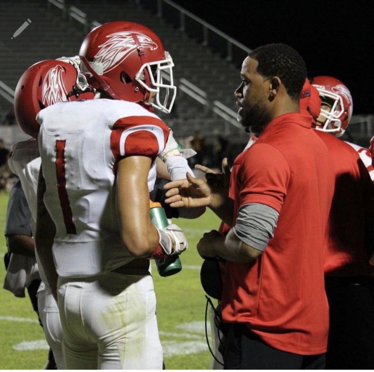 Coach Larry Davis tweet media