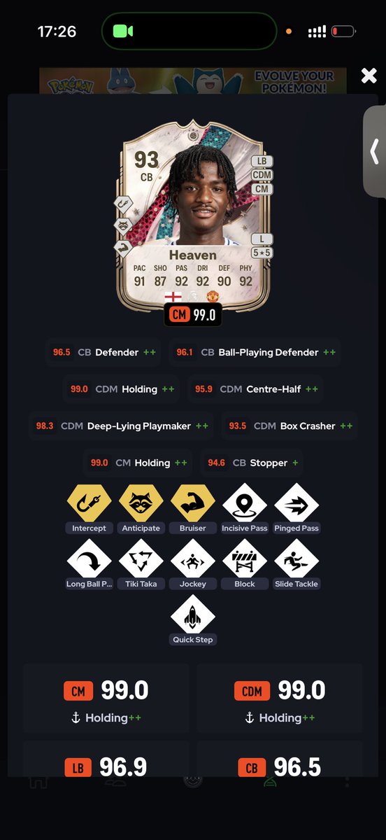 B3RgTiV3's tweet photo. @NepentheZ not face stats but 99 gg rating. https://t.co/rukbDKh9BX