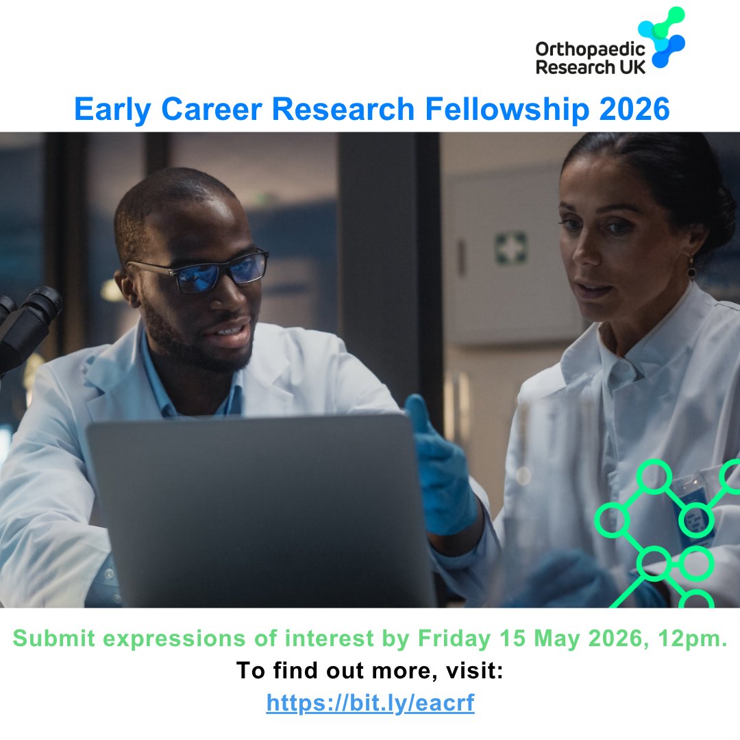 Orthopaedic Research UK tweet media