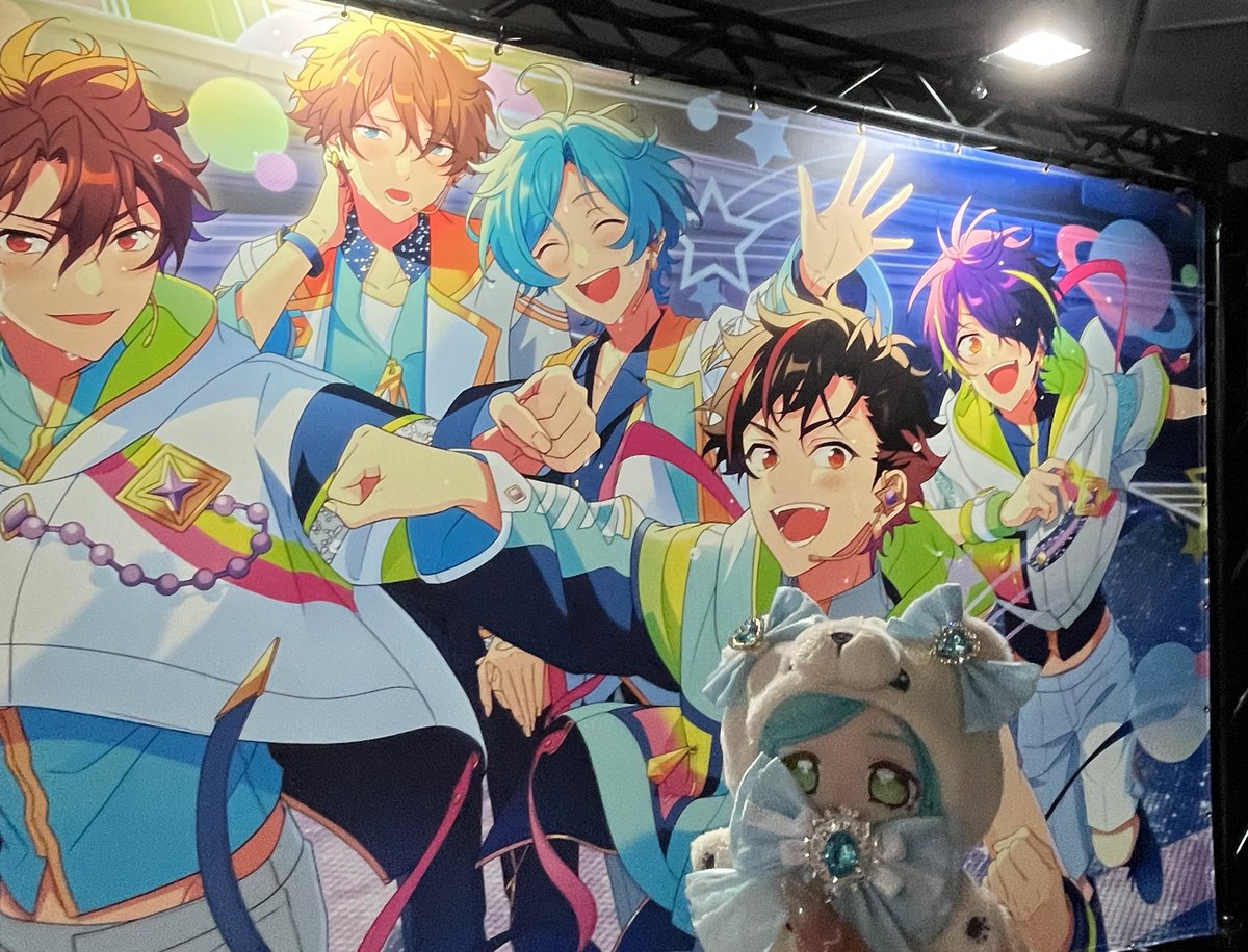 今日展示会行ってきました！
神すぎる旗（旗？）があって嬉しかった