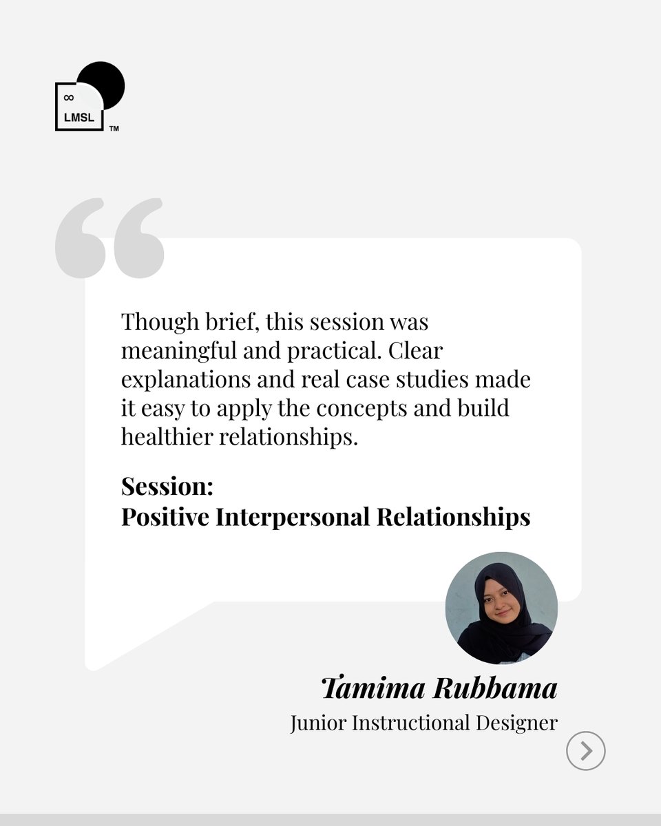 LOSciencelabs's tweet photo. 🌟 What do people gain from our Live Online Sessions?
From emotional clarity to stronger discipline, hear how participants grew personally and professionally.

🔗 Join our upcoming sessions: https://t.co/QISXMFdTxw
#LMSL #LifeManagementScienceLabs #Testimonials #InhouseSession https://t.co/ODlsDvmVQY