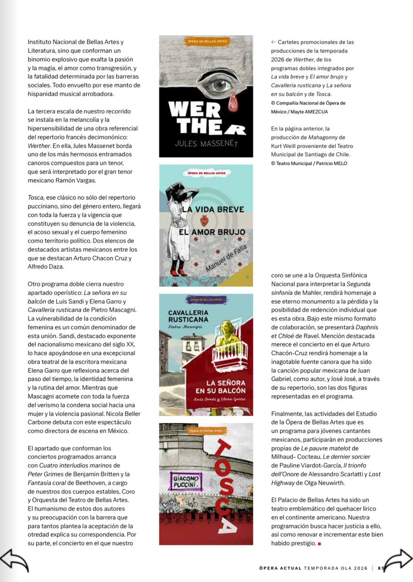 Ópera de Bellas Artes tweet media