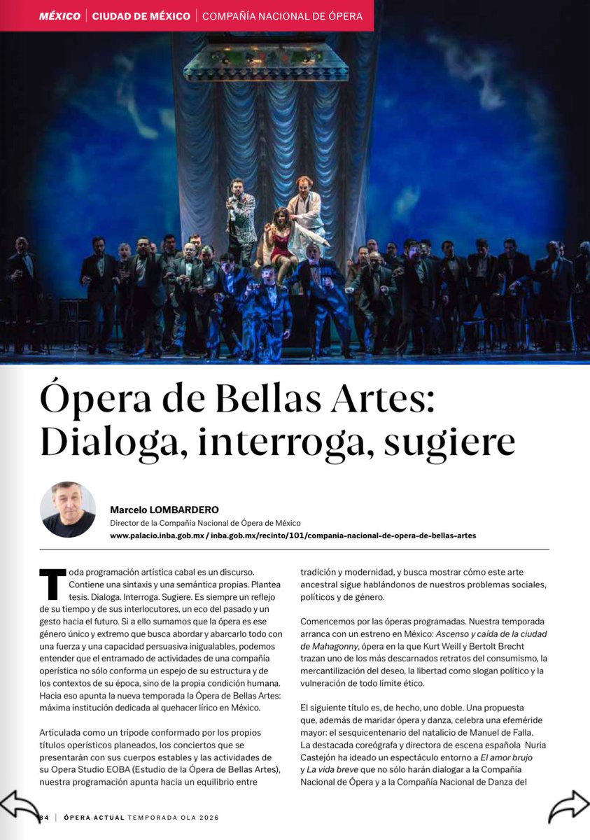 Ópera de Bellas Artes tweet media