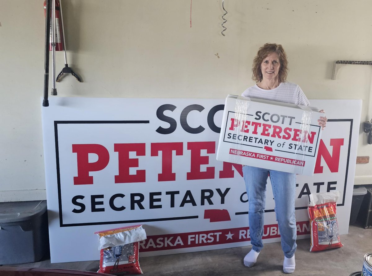 Scott Petersen for Nebraska Secretary of State tweet media