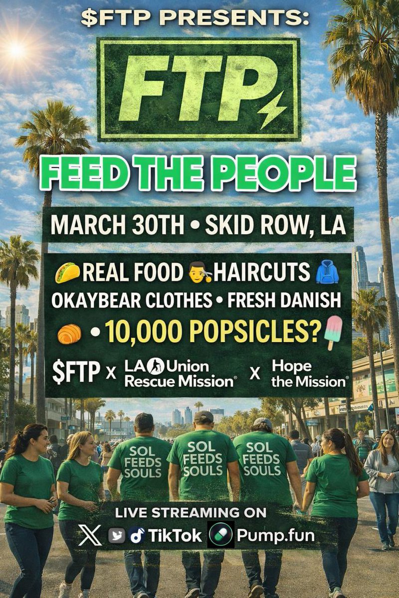 Feed The People tweet media