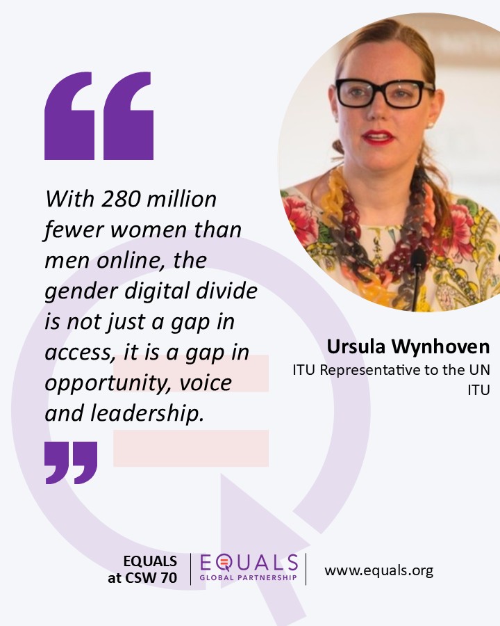EQUALS Global Partnership Digital #GenderEquality tweet media