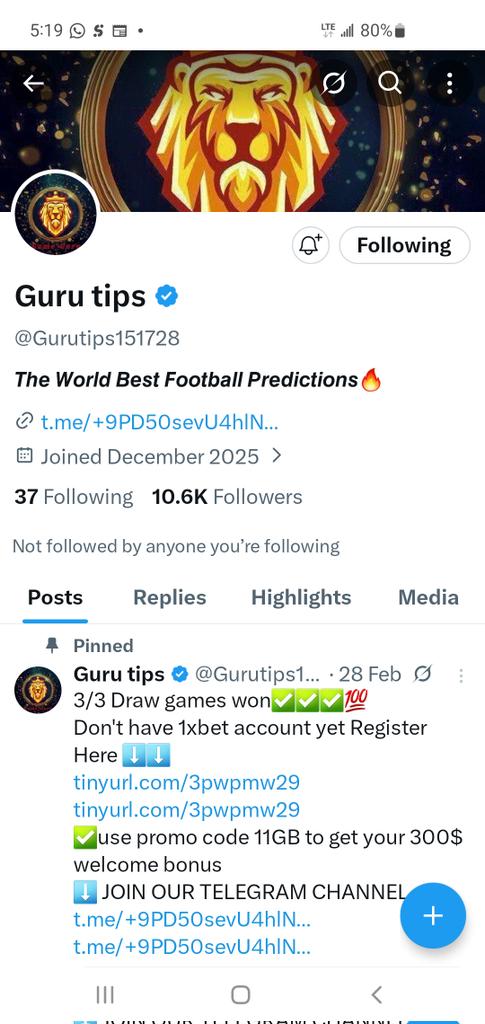 PapiJay1610's tweet photo. @officialmoore7 @Gurutips151728 Following on all handles Moore..
Moore Greese!
Opay 8023209360 https://t.co/9GIS27M6gn