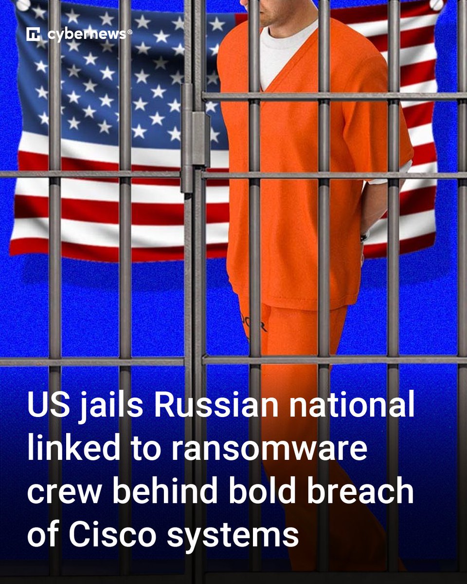 Cybernews's tweet image. According to the US Department of Justice (DoJ), Volkov facilitated dozens of ransomware attacks across the US. More: cnews.link/doj-russian-ci…

#US #ransomware #crime