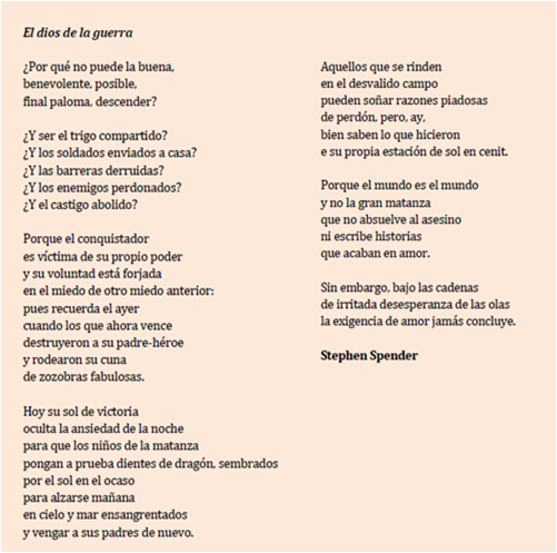 Nefelopode's tweet photo. #PalabrasContraLaGuerra
"El dios de la guerra", Stephen Spender
🎙️Andrés Rodríguez Aranis
▶️ https://t.co/rZGTq6DPd5 https://t.co/To8LmJv6dH