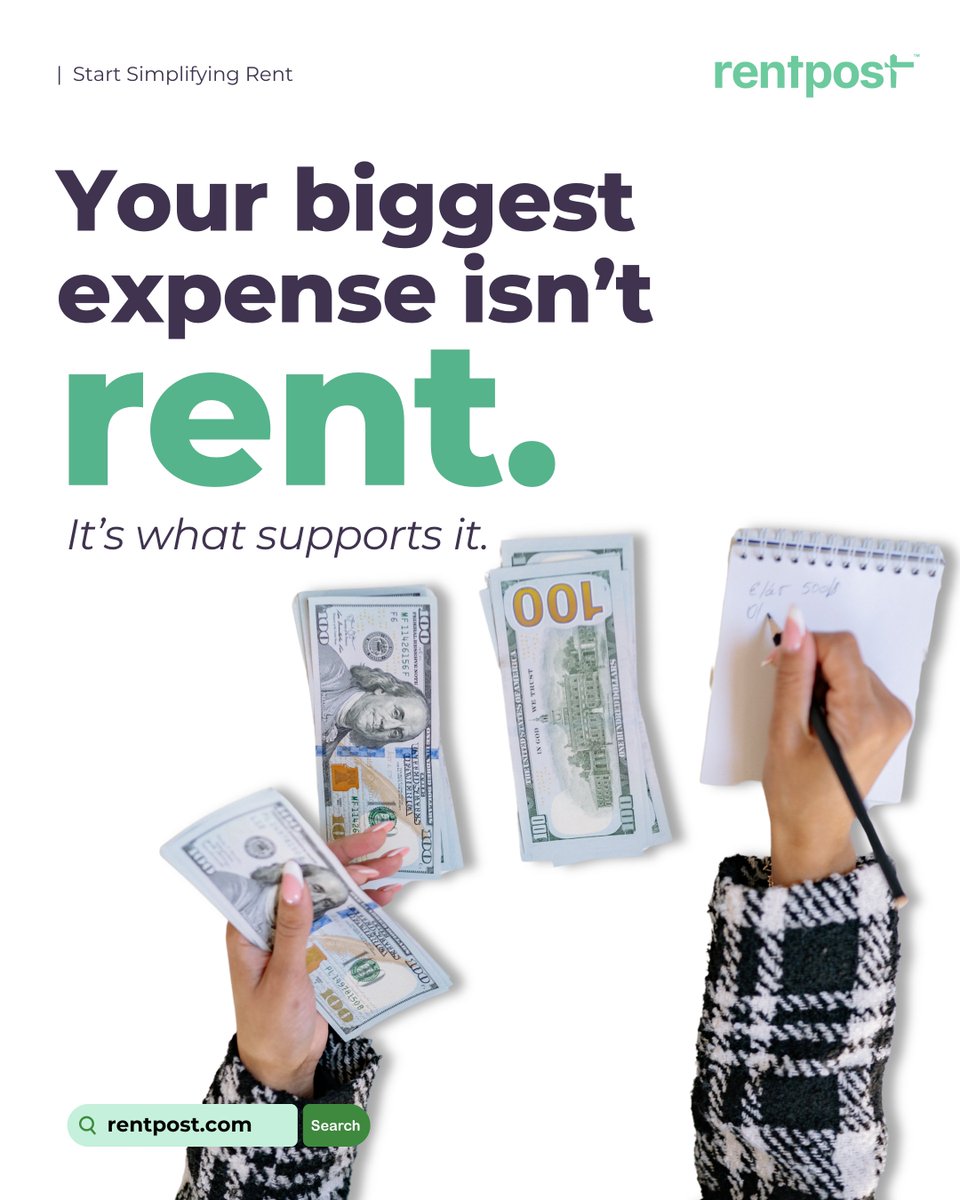 rentpost's tweet image. Utility expenses are becoming strategic, not just line items.
RentPost helps keep operational data structured, so cost decisions are always informed.

#UtilityCosts #PropertyManagement #RentPost #OperationalEfficiency #LandlordStrategy #PMSoftware #BuildingManagement