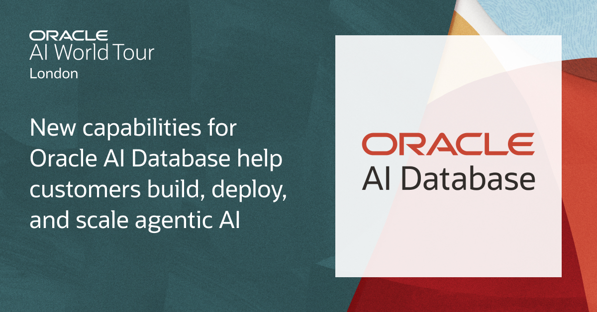 Oracle AI World tweet media