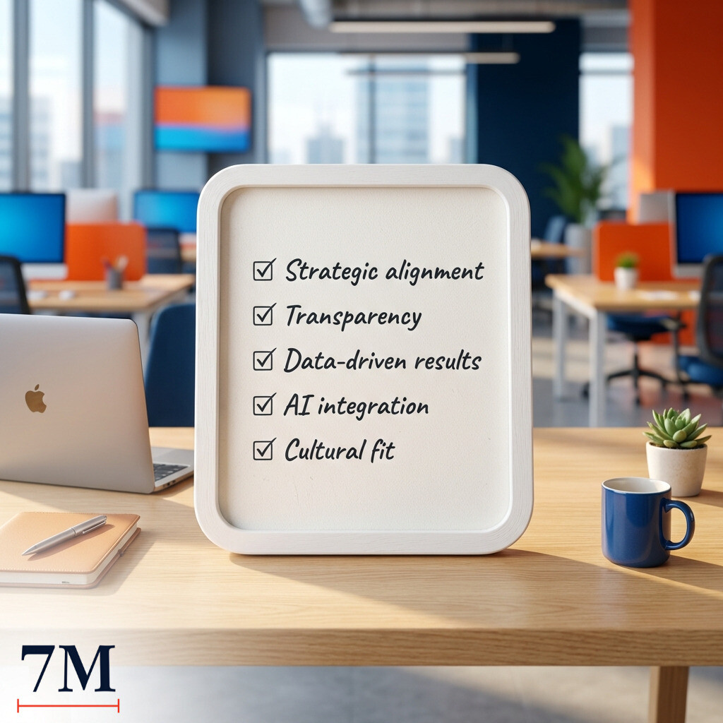 aaronparkinson's tweet image. Ready to pick a digital marketing agency? Prioritize strategic alignment, transparency, and data-driven results. Discover all the must-have qualities in our latest blog! Read via the link 7milemedia.com/post/choose-di… #DigitalMarketing #Growth #Agency