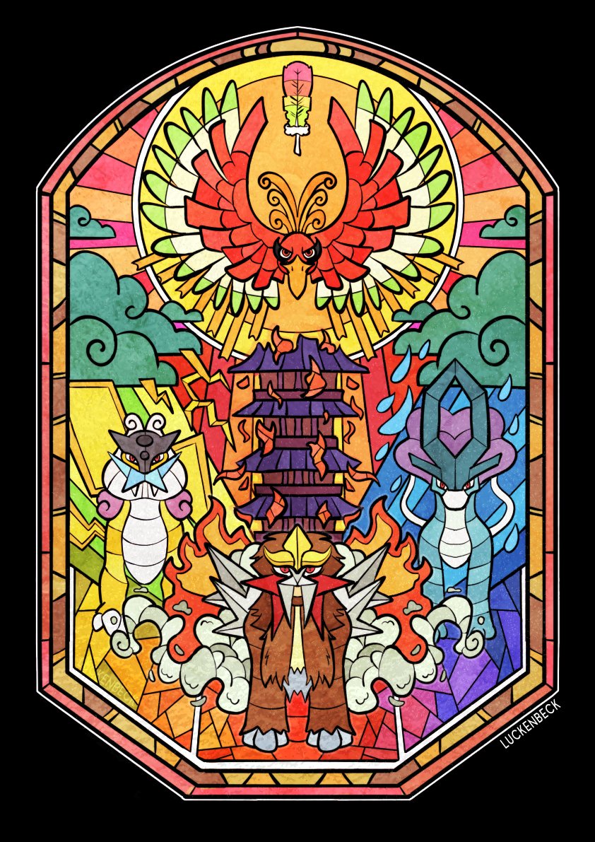 Luckenbeck's tweet image. The Legend of the Burned Tower, Ecruteak City
#hooh #suicune #entei #raikou #pokemon