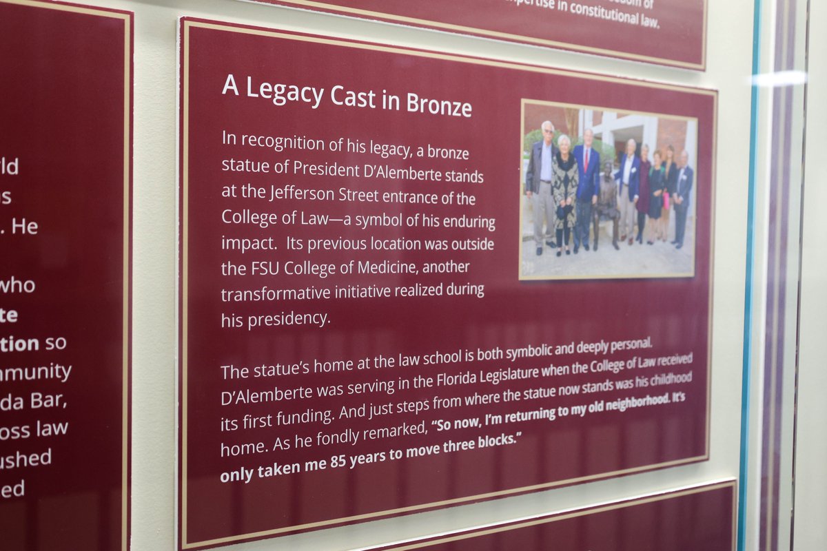 FSU College of Law tweet media