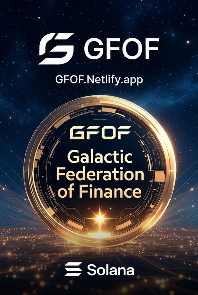 Galactic Federation Of Finance / $GFOF tweet media