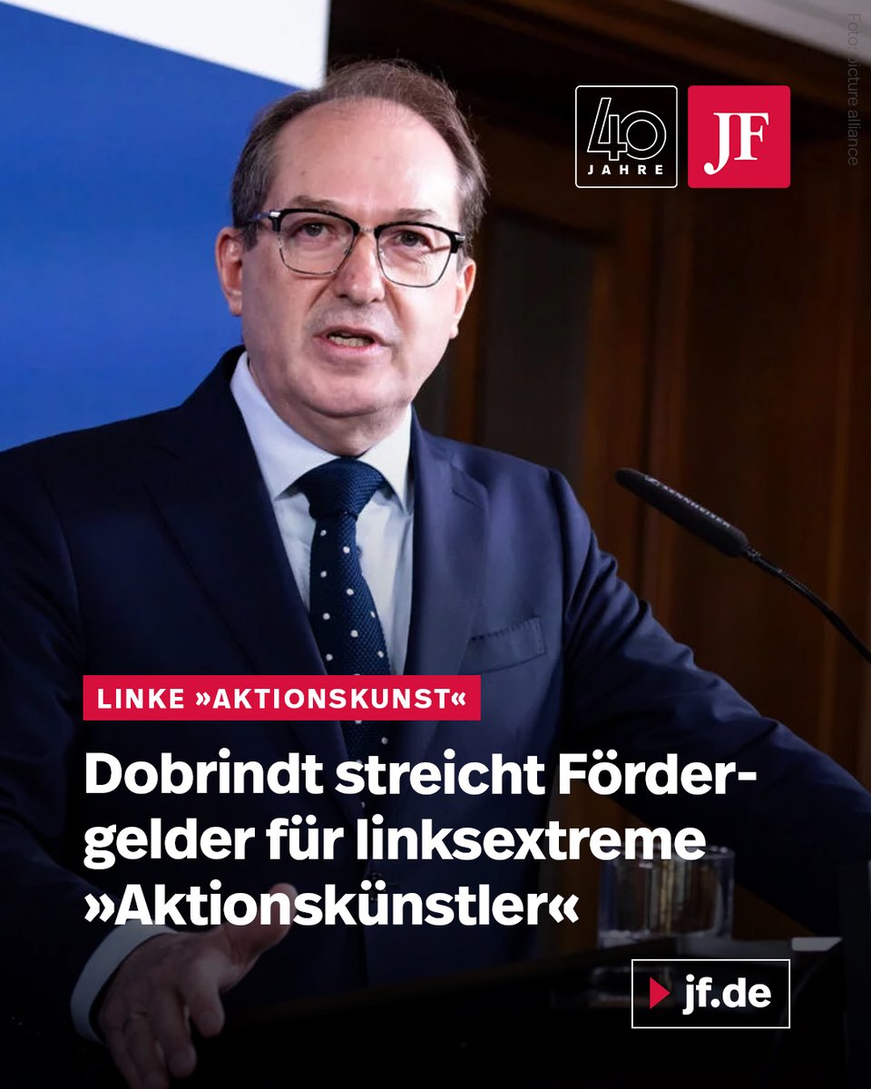 Sie haben die „Stadtbild“-Aussagen mit Goebbels’scher Propaganda verglichen – nun streicht Innenminister Dobrindt den „Radikalen Töchtern“ die Gelder. Ihre Gründerin ist schon lange als linksradikale „Aktionskünstlerin“ tätig; zuvor auch bei einer berüchtigten Gruppe.