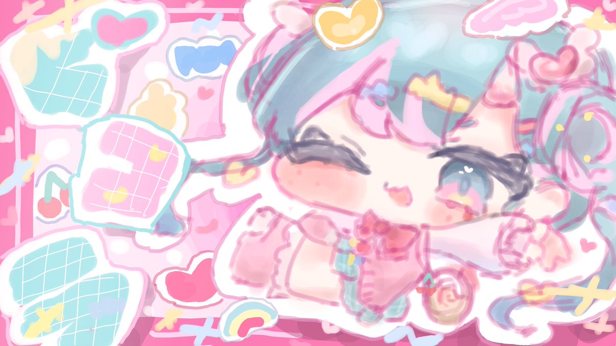 竜髪くるる 【トリもち祭】 tweet media