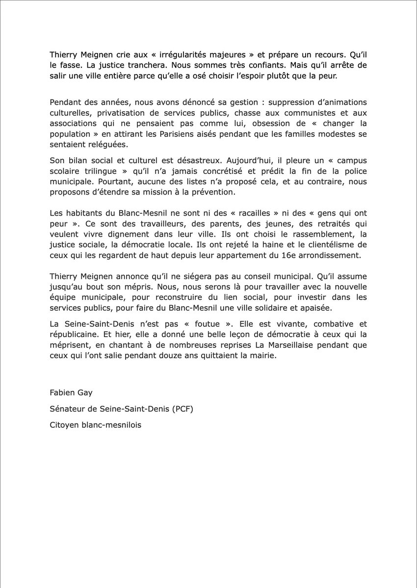 Fabien Gay tweet media