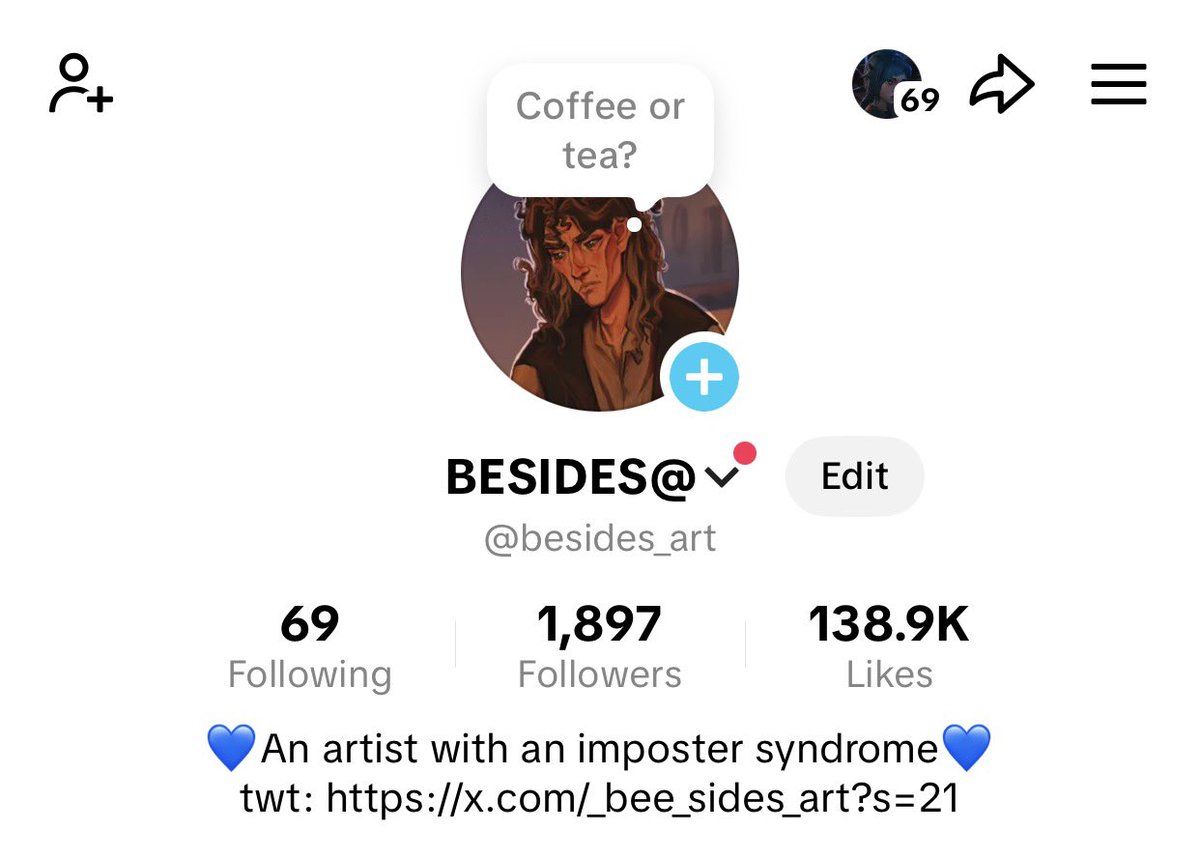 BESIDES | art tweet media