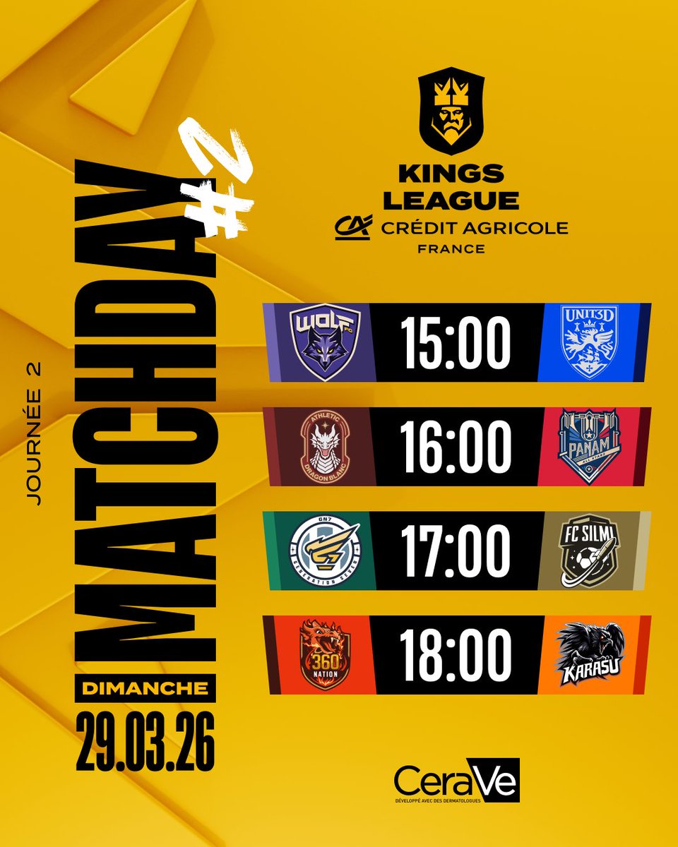 Kings League Crédit Agricole France tweet media