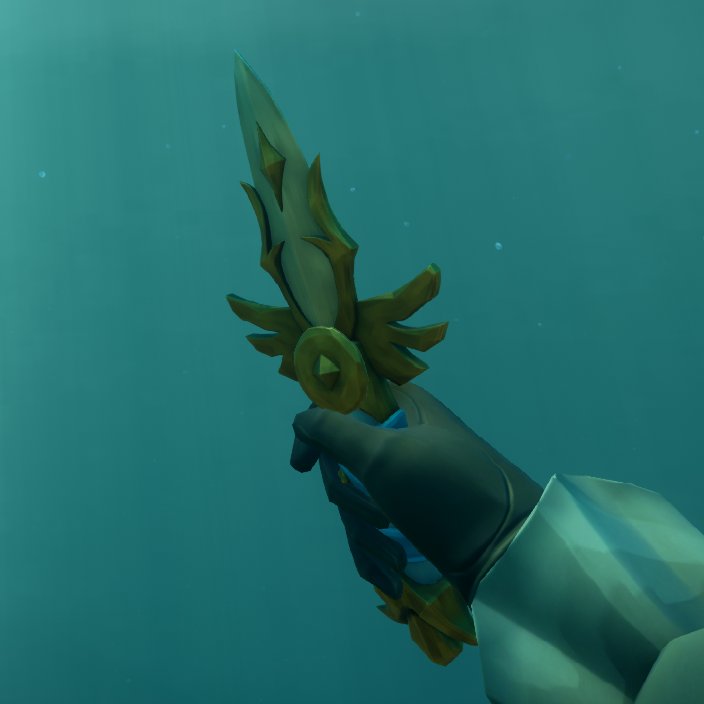 IMadyax's tweet photo. Find the 7 differences! 🤣

(PS: thanks to @Gamepi31  for these beautiful weapons ☺️)

#SeaOfThieves https://t.co/5J7NTqtuOu