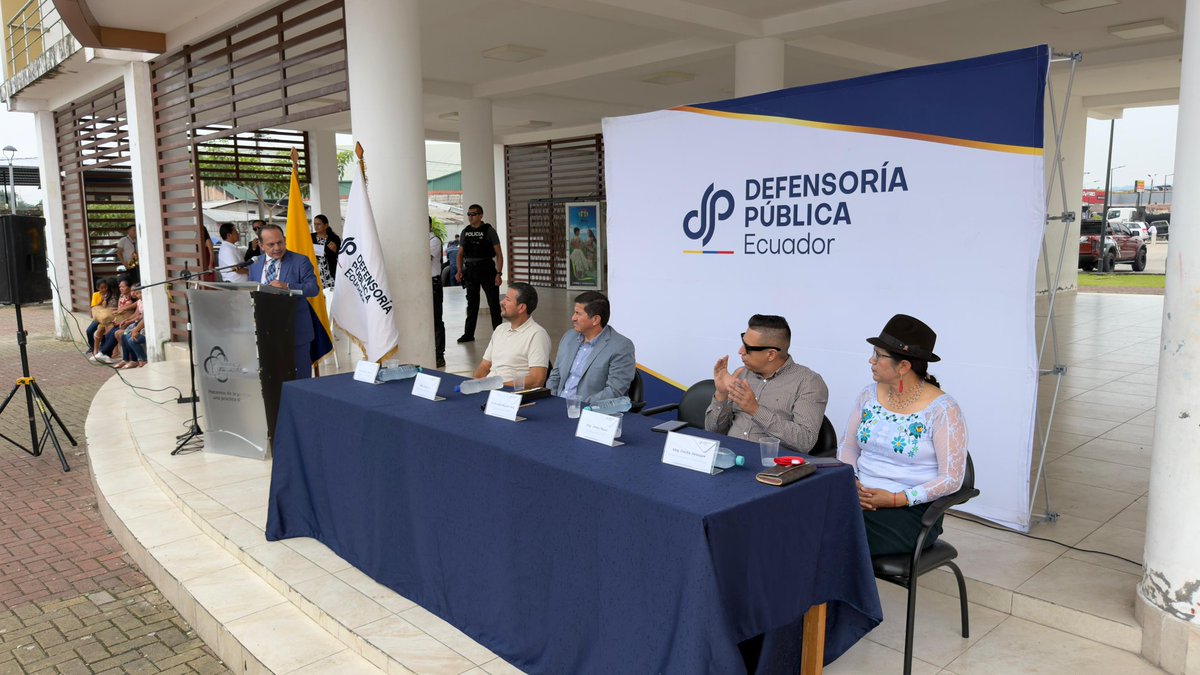 Defensoría Pública del Ecuador tweet media