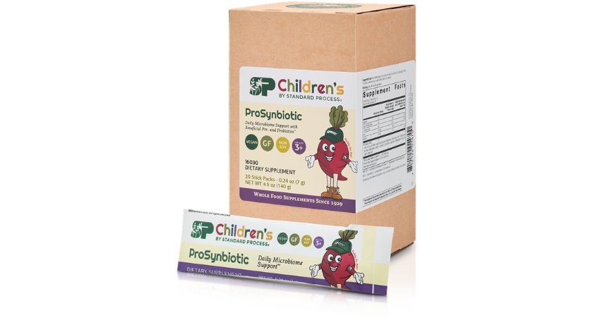 NutWorld's tweet image. Children's ProSynbiotic, launched by @StandardProcess, features three probiotic strains and a blend of five whole food-based fibers to support digestive regularity and microbial balance. 

Read More ➡️ hubs.li/Q0486m180 

#childrenshealth #supplements #probiotic #synbiotic