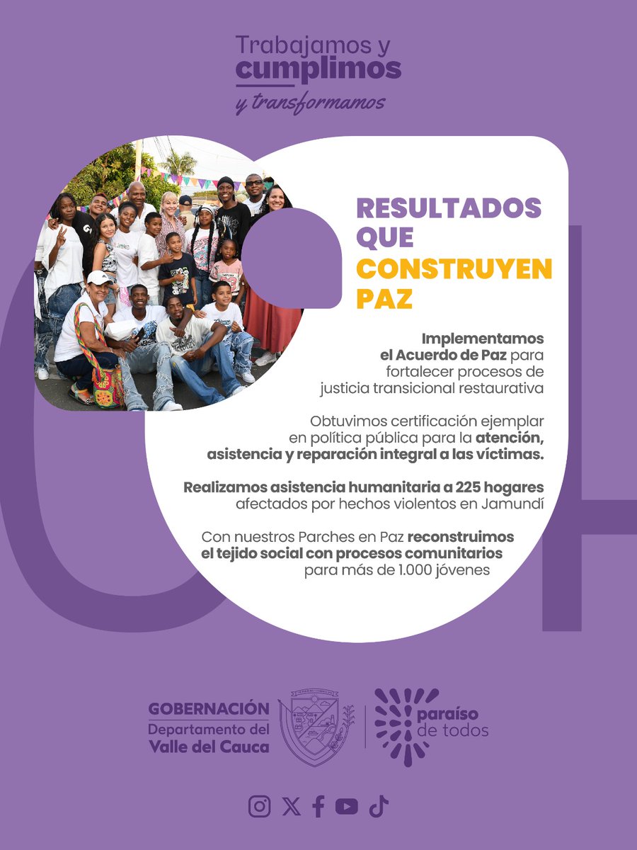 Gobernación Valle del Cauca tweet media