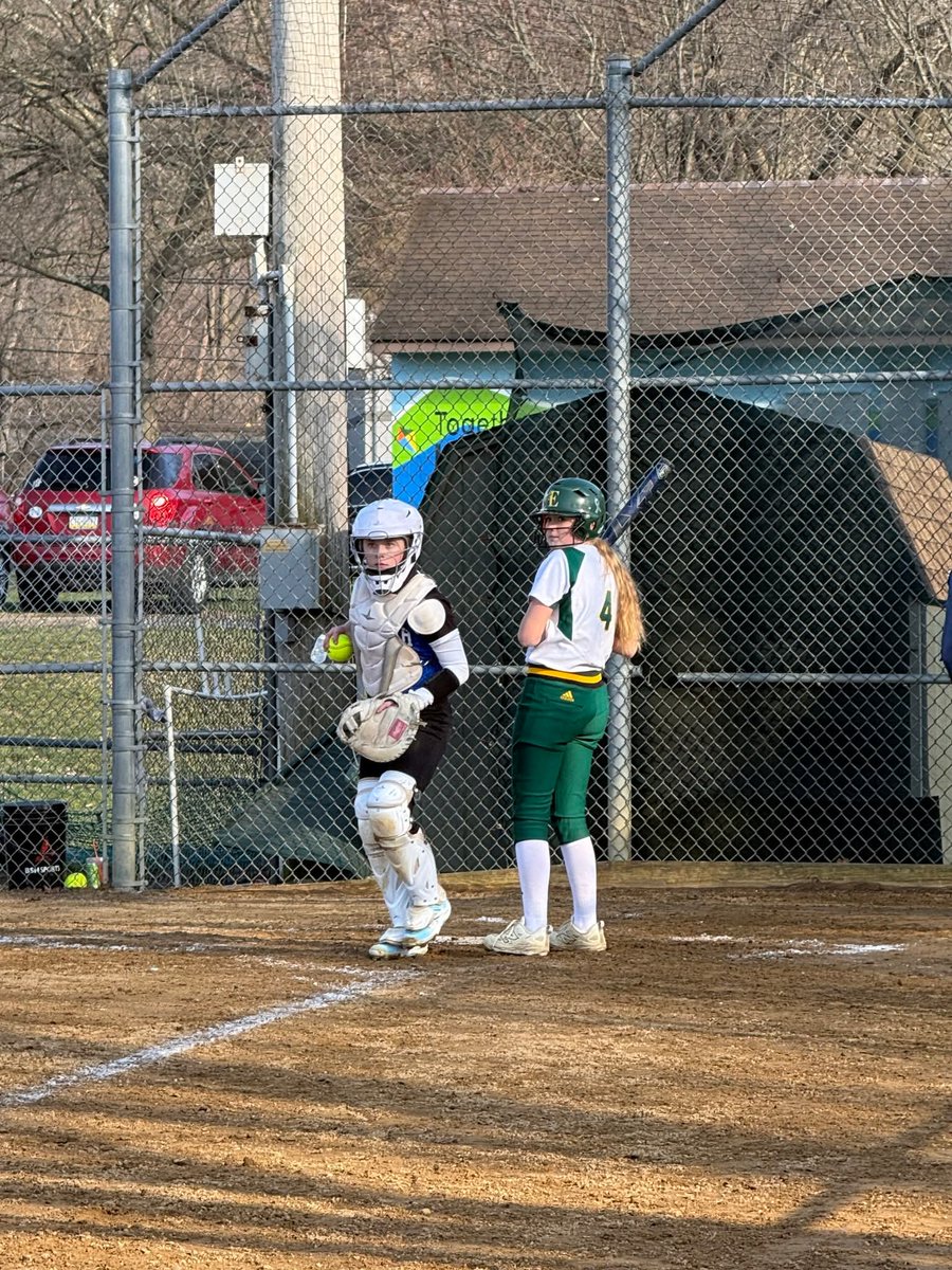 jm_spatig's tweet photo. 🚨Game Day🚨 Nazareth JV Softball home vs. Freedom. Good luck Lady Blue Eagles!! 💙🥎🤍
#WeAreNazarethSoftball #greatdaytohaveaday 
#number22
📸MC https://t.co/mDnXcy4K4J