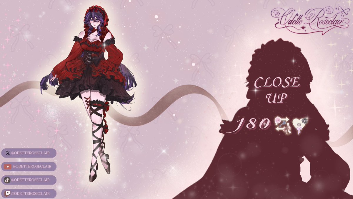 Odette Roseclair 𝜗𝜚 PNGTuber tweet media