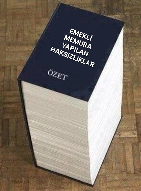 Bora82305579's tweet photo. Hükümet #EmekliMemur'ların yasal hakkını vermiyor!!!
Memurlar emekli olana kadar milyonlarca lira prim yatırdılar.
#EmekliSandığı'nın mal varlığına çöktükleri yetmiyormuş gibi bir de tam 3 senedir kanuna aykırı olarak #EmekliMemur'lara yarım maaş ödüyorlar.
#YeterArtık https://t.co/zAFPag6FjA