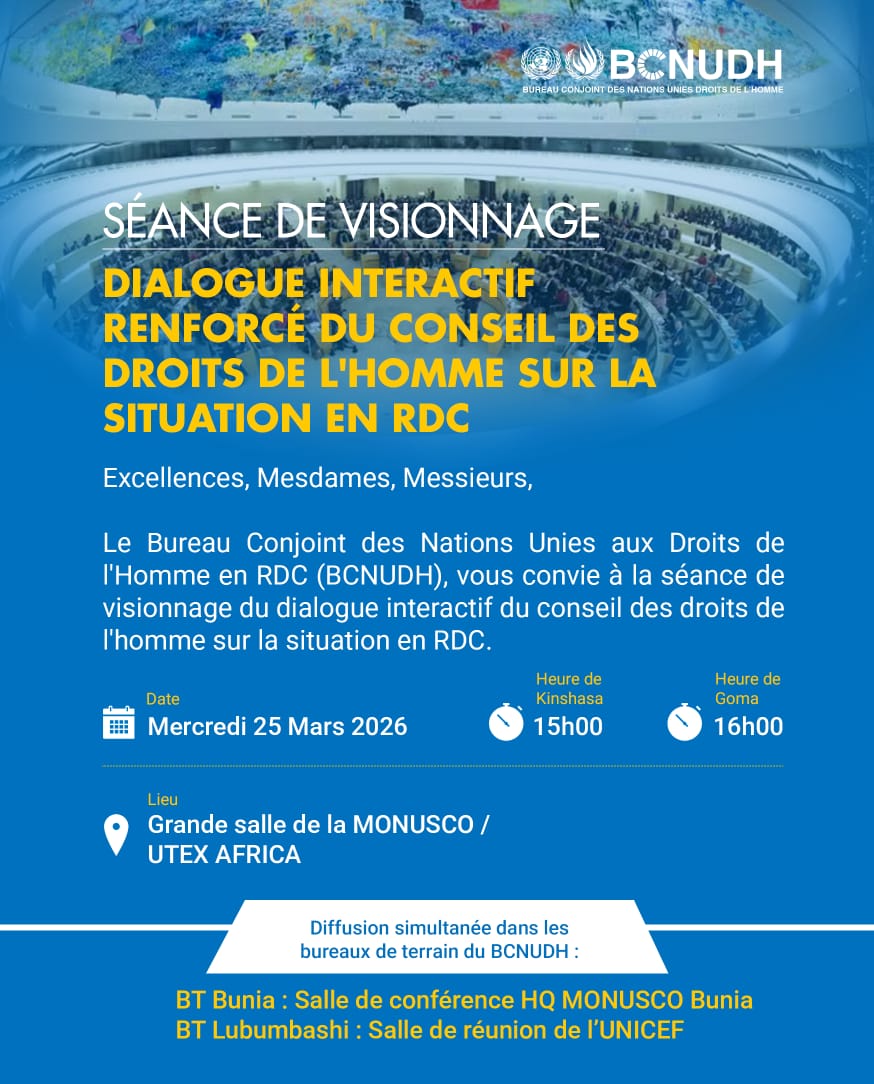 UN Human Rights DRC tweet media